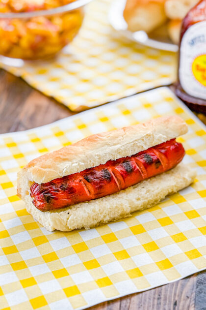 homemade hot dog buns