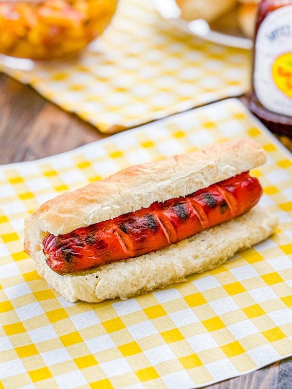 homemade hot dog buns
