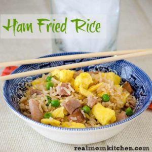 Ham Fried Rice | realmomkitchen.com