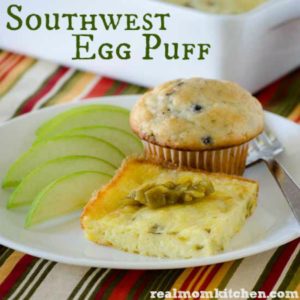 Southwest Egg Puff | realmomkitchen.com