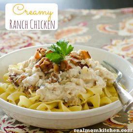 Creamy Ranch Chicken | realmomkitchen.com