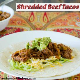 Shredded Beef Tacos | realmomkitchen.com