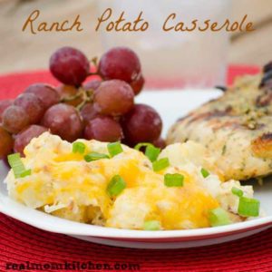 Ranch Potato Casserole | realmomkitchen.com