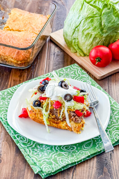 taco bake recipe