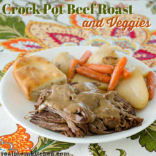 Crock Pot Beef Roast and Veggies | realmomkitchen.com
