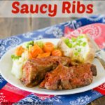 Saucy Ribs | realmomkitchen.com