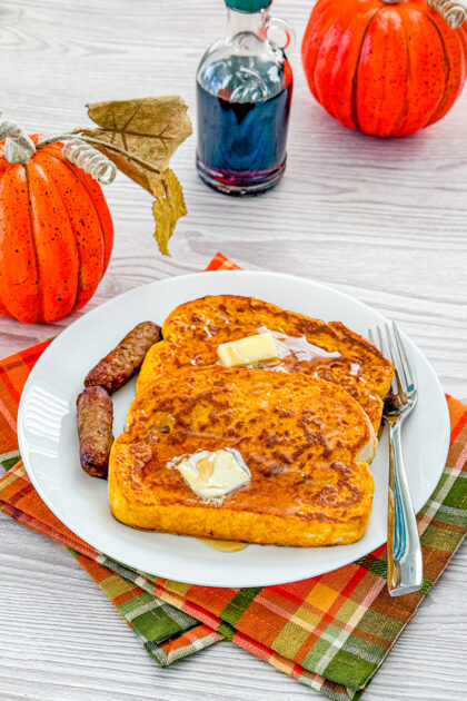 deceptive pumpkin French toast
