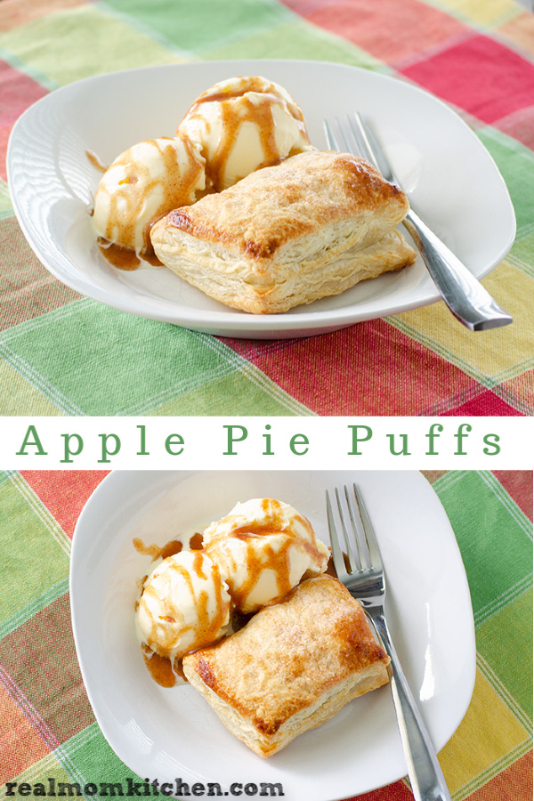 Apple Pie Puffs | realmomkitchen.com