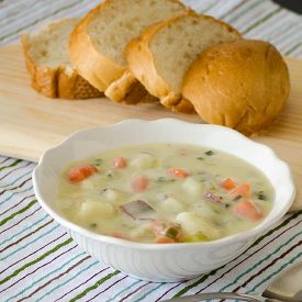 Creamy Potato Soup | realmomkitchen.com
