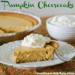 Pumpkin Cheesecake | realmomkitchen.com