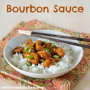 Bourbon Sauce | realmomkitchen.com