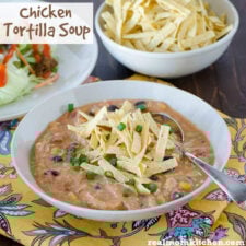 Chicken Tortilla Soup | realmomkitchen.com