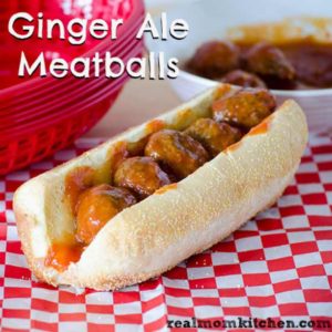 Ginger Ale Meatballs | realmomkitchen.com