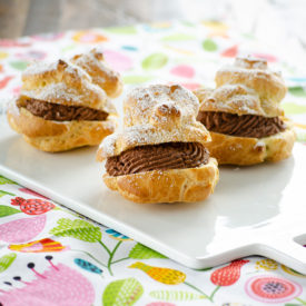 Chocolate Mousse-Filled Cream Puffs | realmomkitchen.com