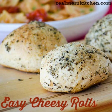 Easy Cheesy Rolls | realmomkitchen.com