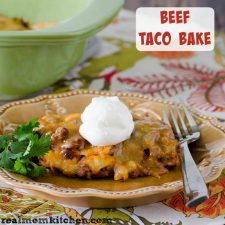 Beef Taco Bake | realmomkitchen.com