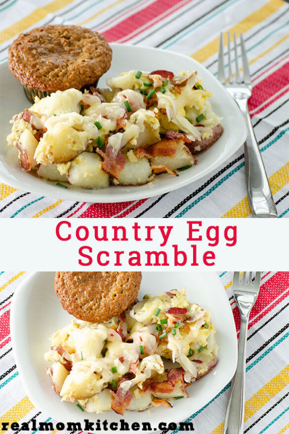 Country Egg Scramble Real Mom Kitchen Breakfast