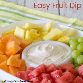 Easy Fruit Dip | realmomkitchen.com