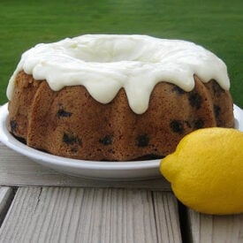 Lemon Blueberry Zucchini Cake | realmomkitchen.com