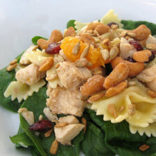 Bowtie Chicken Pasta Salad | realmomkitchen.com