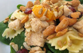 Bowtie Chicken Pasta Salad | realmomkitchen.com