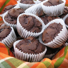 Chocolate (Pumpkin) Muffins | realmomkitchen.com