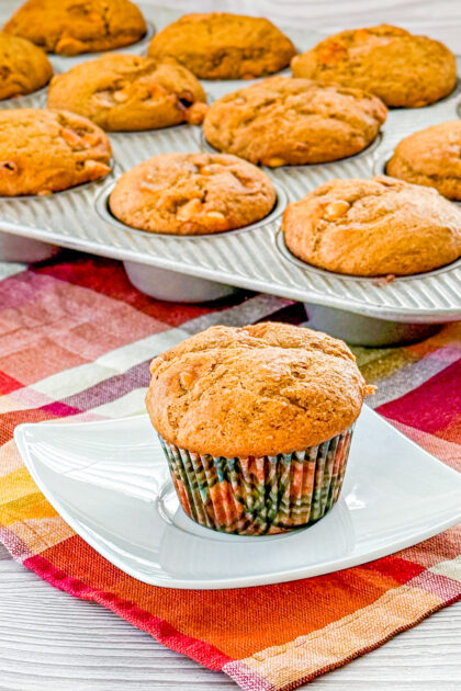 pumpkin butterscotch muffins