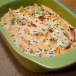 Baked Cheesy Chicken Penne | realmomkitchen.com