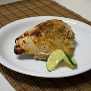 Citru Garlic Roasted Chicken | realmomkitchen.com