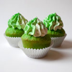 picture of green velvet cupcakes
