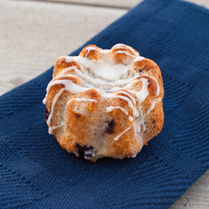 picture of mini blueberry coffee cake