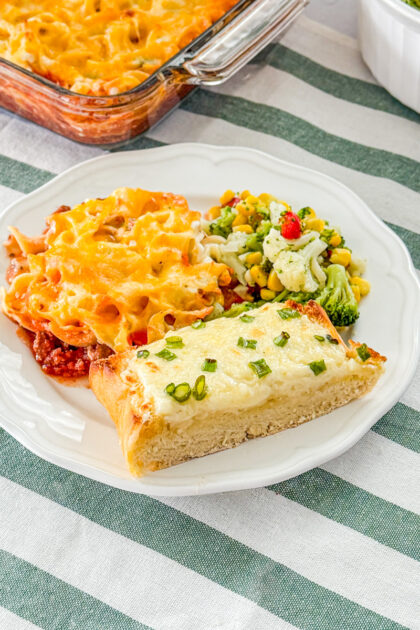 recipe for cheesy garlic bread