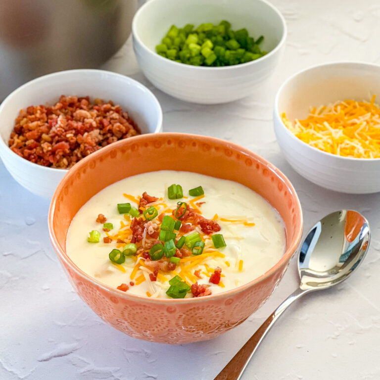 Easy Loaded Baked Potato Soup Recipe