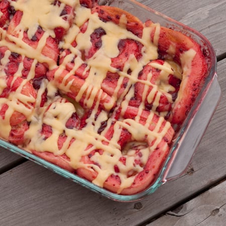 Raspberry Orange Rolls