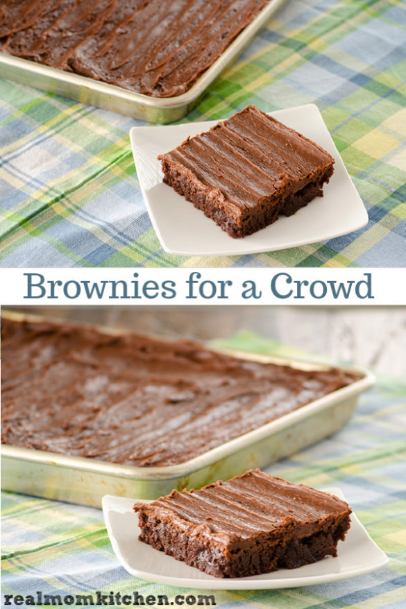 Easy and Tasty Brownie Recipe for a Crowd.