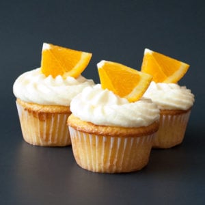 Fresh Orange Cupcakes | realmomkitchen.com