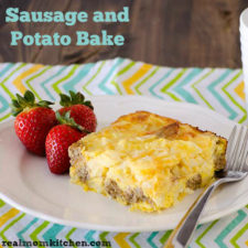 Sausage and Potato Bake | realmomkitchen.com