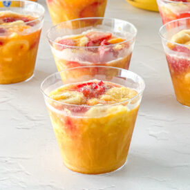 chilled fruit cups for breakfast
