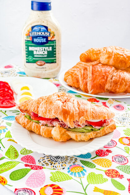 cobb salad sandwiches