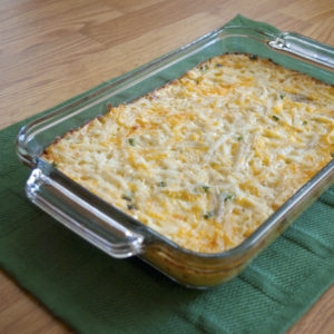Shredded Potatoes Au Gratin