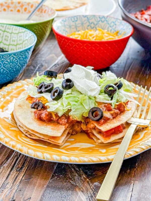 stacked tacos