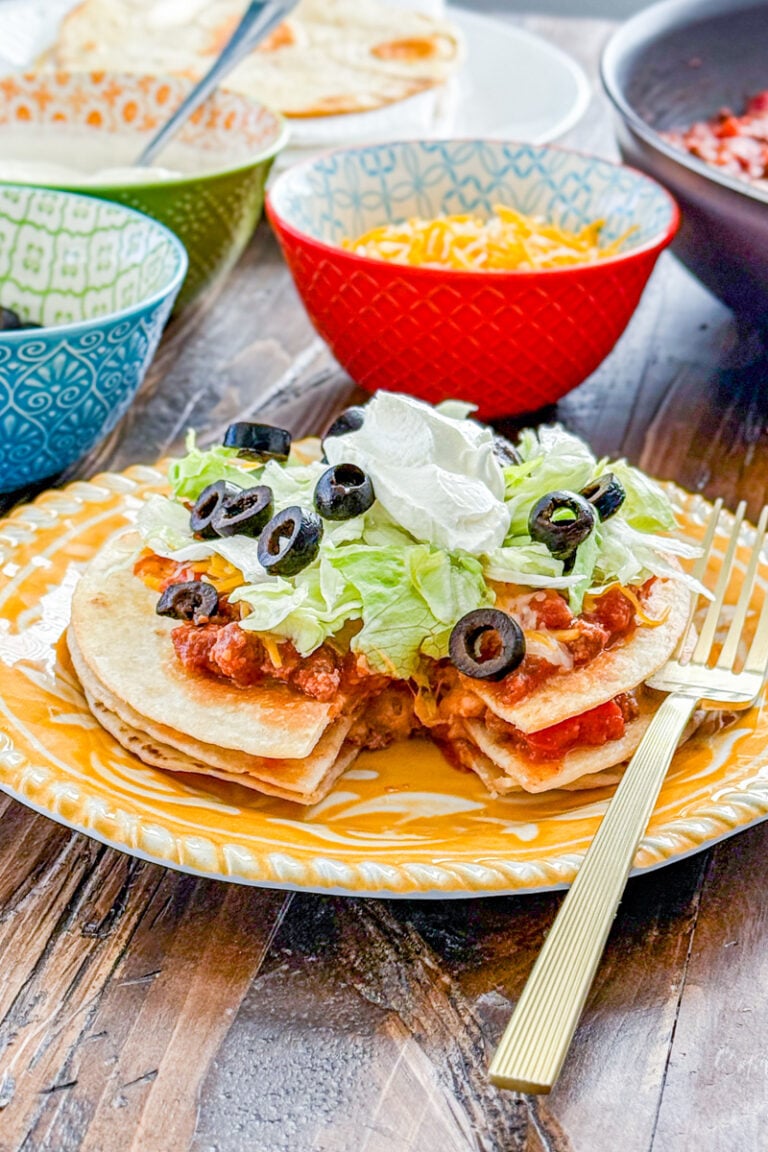 stacked tacos
