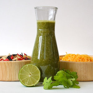 Cilantro Lime Vinagrette Dressing | realmomkitchen.com