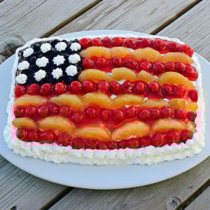 American Flag Cake | realmomkitchen.com