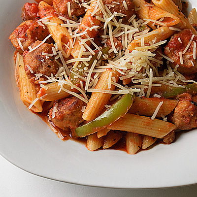 Sausage Penne Pasta | realmomkitchen.com