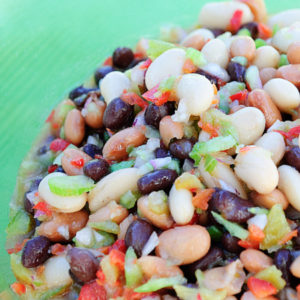 Summer Bean Salad | realmomkitchen.com