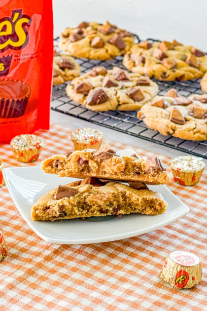 reese's peanut butter cup cookies