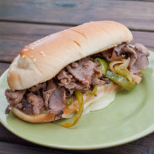 Quick and Easy Cheesesteak Subs | realmomkitchen.com