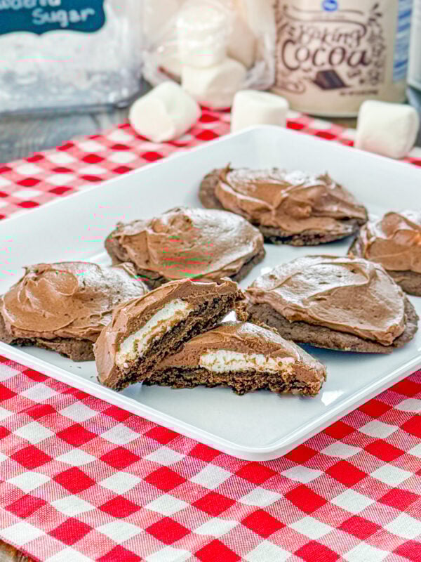 marshmallow brownie cookies
