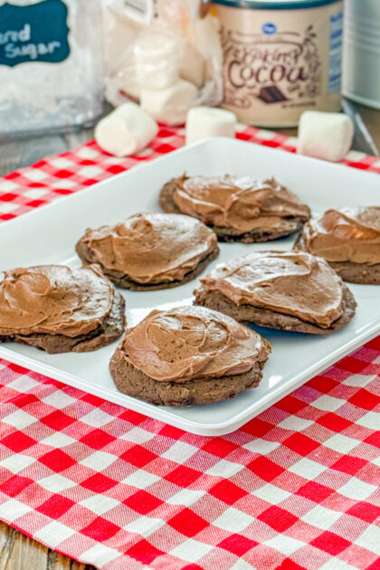 brownie cookies with marshmallows